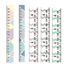Height Ruler Wall Sticker Baby Growth Chart Height Measure