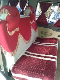 Polyester Royal Car Seat Covers Design