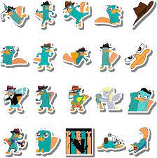 Amazon.com: 20 PCS Stickers Pack Perry Aesthetic The Vinyl Platypus  Colorful Waterproof for Water Bottle Laptop Bumper Car Bike Luggage Guitar  Skateboard : Electronics