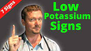 7 signs of low potium how many do