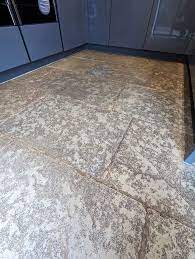deep cleaning and sealing a stone floor