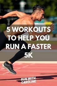 sd workouts for a faster 5k run