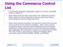 Export Controls Classifying Items Ppt Download