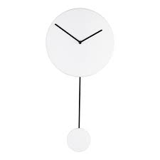 minimal clock white zuiver