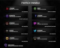 Awesome (and free) twitch panels for you! Image Result For Free Twitch Panels Twitch Paneling Instagram Design