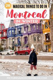 in montreal in winter