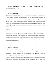 Maybe you would like to learn more about one of these? Pdf Task A Discourse On Theoretical And Conceptual Frameworks Presented By Jackson Vusaka Jackson Vusaka Academia Edu