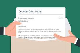 how to write a counter offer letter