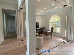 Glass Partition Walls For Home Office