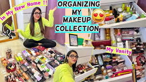 organizing my makeup collection in my