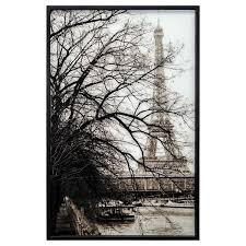 Paris Black Frame Photography Wall Art