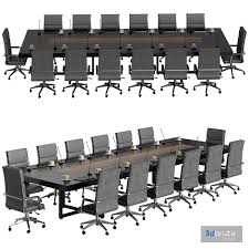 conference table 07 3d model