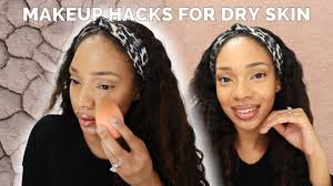 winter makeup tutorial hacks for dry