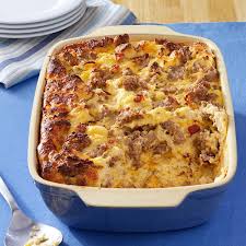 cheese sausage strata recipe how to