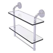 Remi Collection Two Tiered Glass Shelf