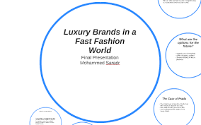 luxury brands in a fast fashion world