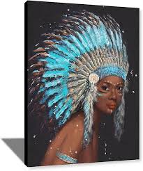 Painting Indian Canvas Wall Art