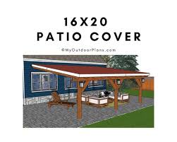 16x20 Patio Cover Plans Pdf