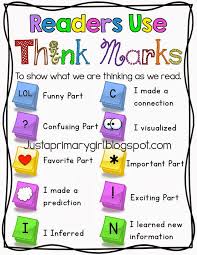Readers Using Thinkmarks Just A Primary Girl