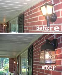 oversized lanterns on your front porch