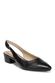 Naturalizer Farewell Slingback Heeled Flat Wide Width Available Nordstrom Rack