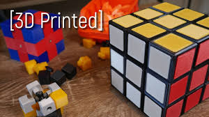 In 1992, a solution for the superflip with 20 face turns was found by dik t. The Rubik S Cube Mechanism 3d Printed Youtube
