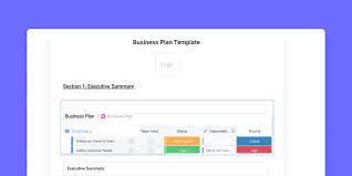 free business plan templates and