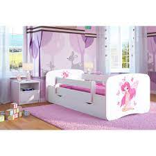 Детска стая за момичета или момчета, юношеска стая с легло и гардероб. Detsko Leglo Wunderkid Fairy 180 H 80 Sm Byalo Emag Bg