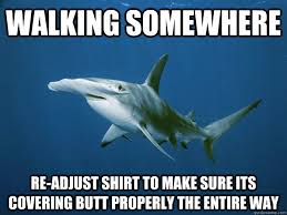 Self-conscious shark memes | quickmeme via Relatably.com