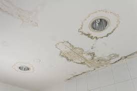 how to fix a water damaged ceiling