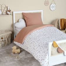 Children S Cotton Bedding Set With Ecru
