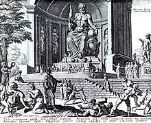 Image result for statue of zeus at olympia