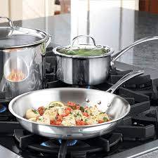 10 piece stainless steel cookware set