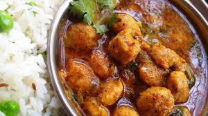 soybean chunks y curry recipe
