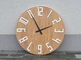 Clock Wood Wall Clock