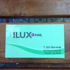 lux nail cosmetics in closter