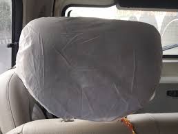 Non Woven Car Head Rest Cover