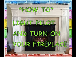 Pilot Light How To Light A Fireplace