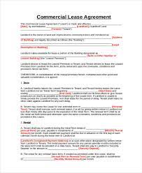 Make money off an office space or consignment booth rental by downloading our free, printable commercial lease agreement. Free 9 Business Lease Agreement Samples In Pdf Ms Word