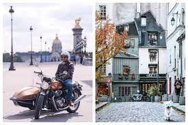 discovering paris on a motorcycle hip