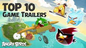 Angry Birds - Top 10 Game Trailers Compilation - YouTube
