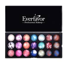 21 colors eyeshadow palette everfavor