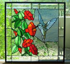 Stained Glass Hummingbird My Art