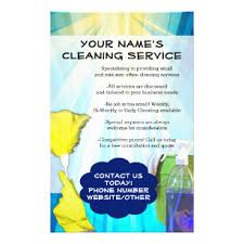 Advertise Cleaning Business Flyers Zazzle