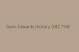 Dunn Edwards Hickory Dec759 Color Hex