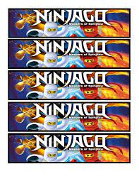 Ninjago bookmarks - just print and laminate... | Ninja geburtstag,  Kindergeburtstag, Kinder