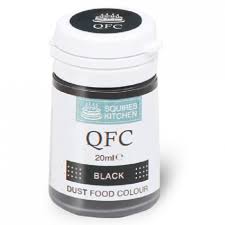 Squires Kitchen Sk Qfc Quality Food Colour Dust Black 4g