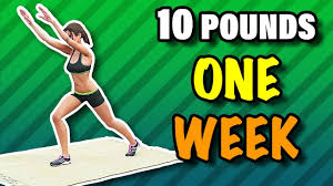 lose 10 pounds in one week 7 day