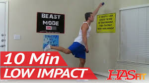 10 min low impact cardio workout for