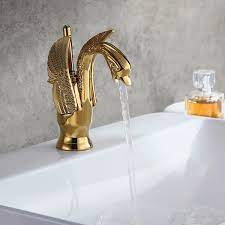 monobloc solid brass bathroom basin tap